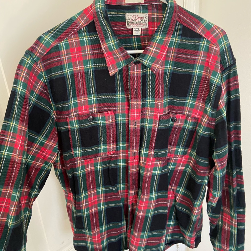 J. Crew flannel XXL shirt